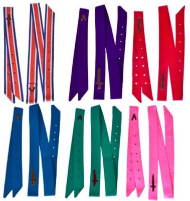 Showman Premium Quality Nylon Tie Strap & Off Billet Set