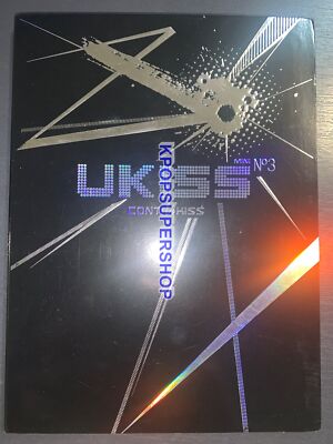 U-Kiss 3rd Mini Album Conti Ukiss CD Great Cond. Ultra RARE KPOP