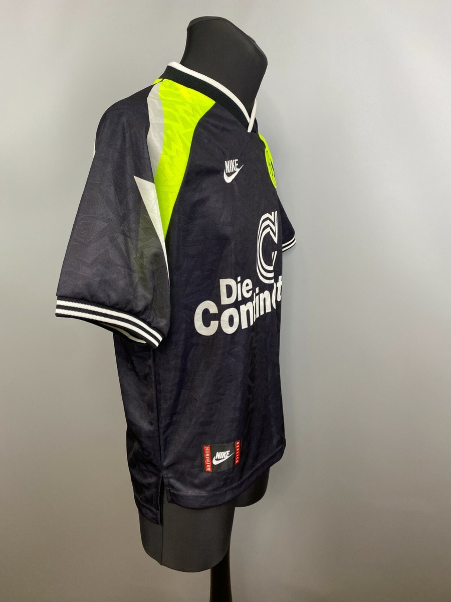 BORUSSIA DORTMUND 1995 1996 MOLLER AWAY SHIRT FOOTBALL SOCCER