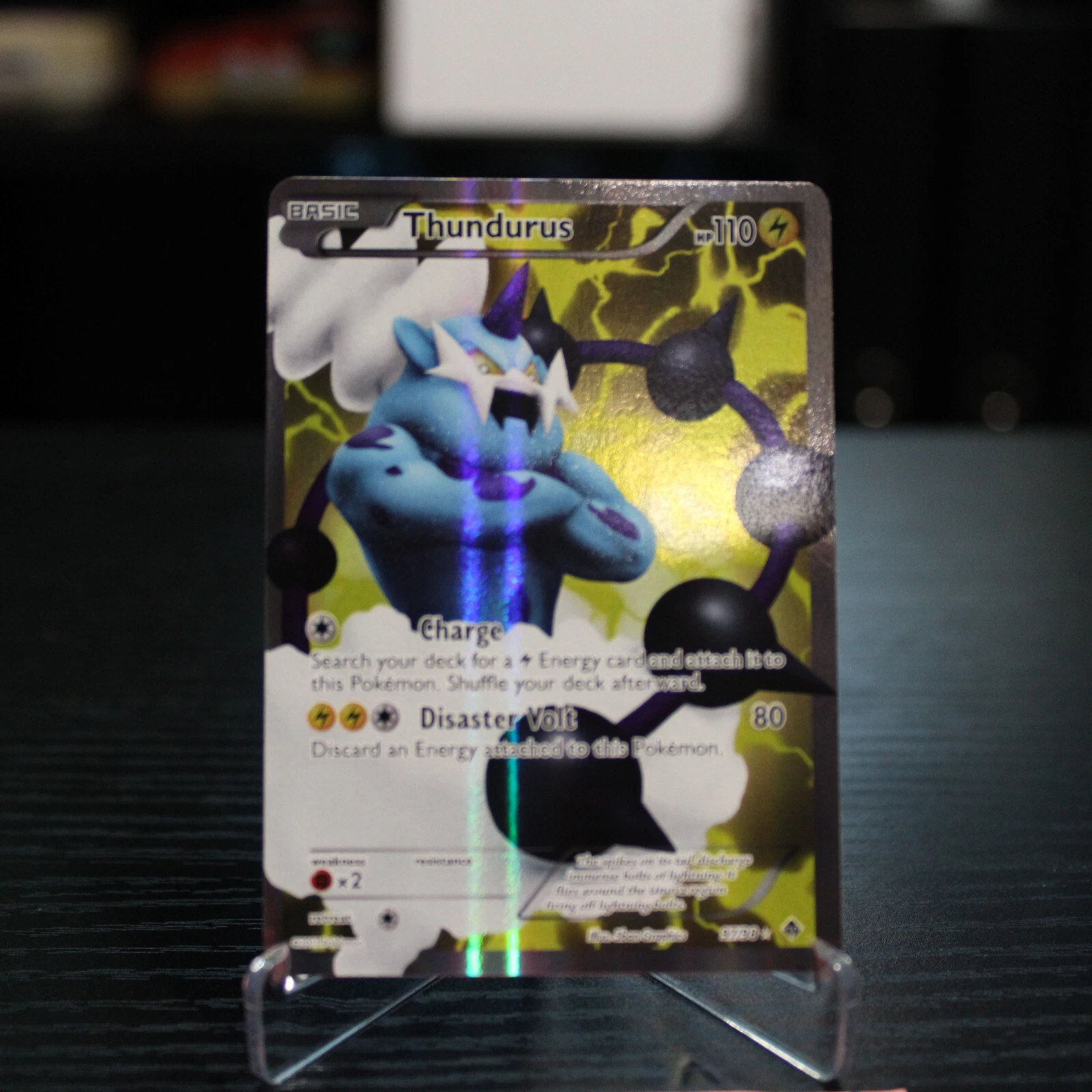 Deal for Pokemon THUNDURUS 97/98 Emerging Powers - Full Art Ultra Rare