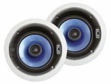 Pair of PIC6E 250 Watt 6.5'' 2-Way In-ceiling Speaker System w/Adjustable Treble