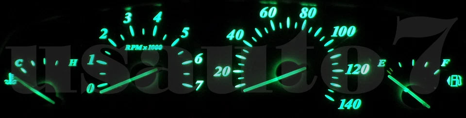 NEW Dash Cluster Gauge GREEN SMD LED LIGHT BULB KIT Fits 00-05 Buick Park Avenue - Image 2 of 4