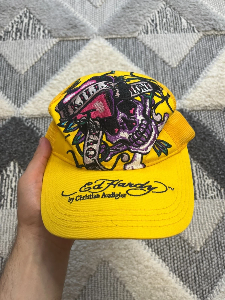 Ed Hardy Yellow Hats for Men for sale | eBay