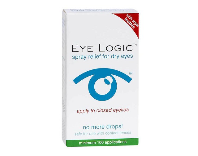 Eye Logic Spray for Dry Eyes With Soya Lecithin 10ml 100 Applications
