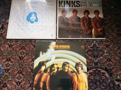The Kinks [3 LP Vinyl] You Really Got me Village Green Powerman Lola NEU Sealed