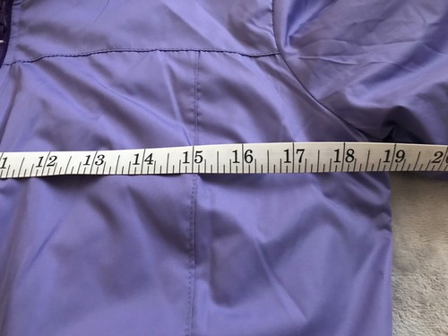 NEW Champion Girls' Purple Polyester Fleece Lined Windbreaker Jacket XL (14-16) - Picture 8 of 9