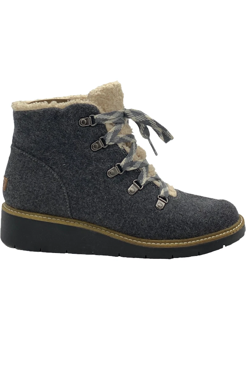 Dr. Scholl s Waterproof Hiker Boots So Cozy Charcoal eBay