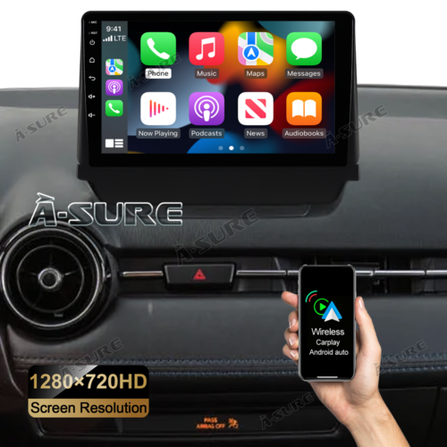 Für Mazda 2 2014-2023 2G+32G Android11 Autoradio GPS Navi Bluetooth WIFI Carplay - Bild 1 von 12