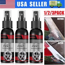 3Pcs Iron Powder Remover Car Rust Removal Spray Rust Out Instant Remover Spray