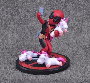 deadpool unicorn selfie