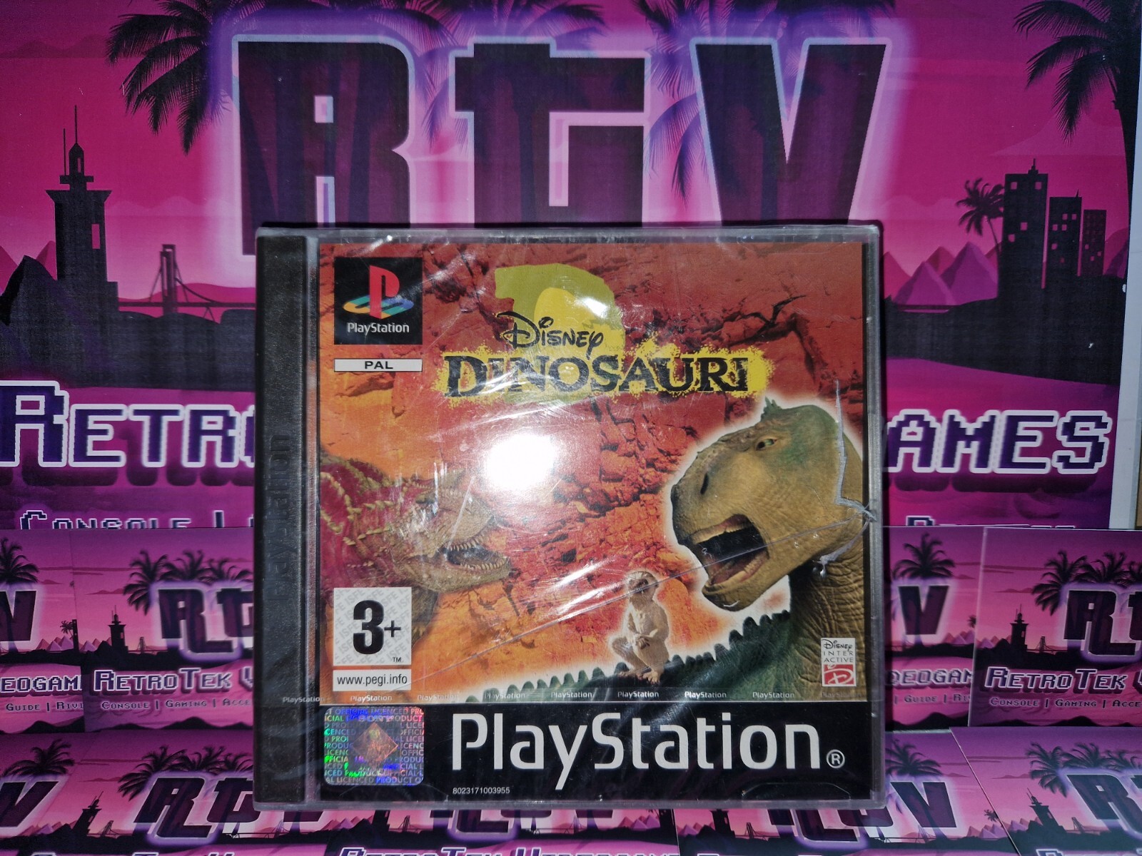 🌟 🇮🇹 DISNEY DINOSAURI PAL ITA 🇮🇹 SONY PS1 *NEW SEALED* SLES-02893 🌟