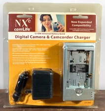 NXE CamLife Li-Ion Universal Battery Car Charger Digital Camera & Camcorder NEW