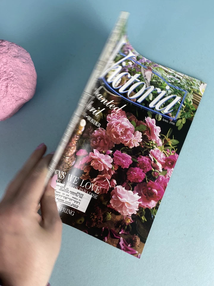 April 1998 Victoria Enchanted Bliss Garden Magazine Vintage Foto 2 de 4