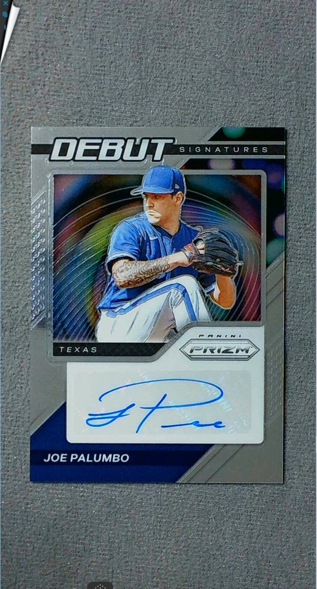 ジンボム サインポラ 2021 Panini Prizm Debut Signatures Autograph #DS-JP Joe Palumbo