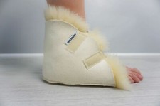 Genuine Medical Sheepskin Heel Protector | Pressure Relief | Heel Protection