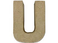 Pa Paper Mache 4 Letter U Kraft on sale Pa Paper Mache 4 Letter U Kraft on sale