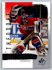 2000-01 Upper Deck SP Authentic Jose Theodore Montreal Canadiens #46