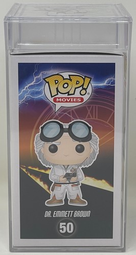 CHRISTOPHER LLOYD Signed DR EMMETT BROWN Back to The Future FUNKO POP Figure PSA - Picture 6 of 8
