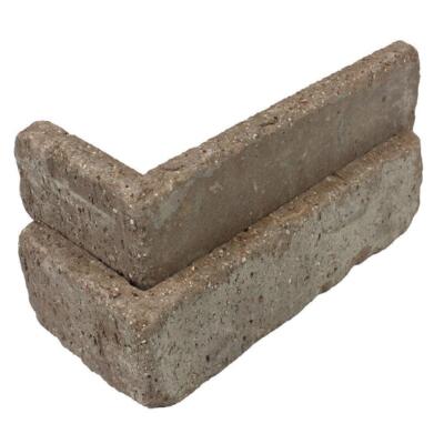 Old Mill Brick Rushmore Thin Singles Clay Corner Building Block Box of 25