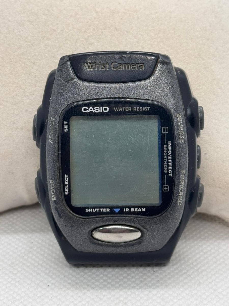 CASIO Wrist Camera WQV-1 Vintage Digital Watch Built-in Camera