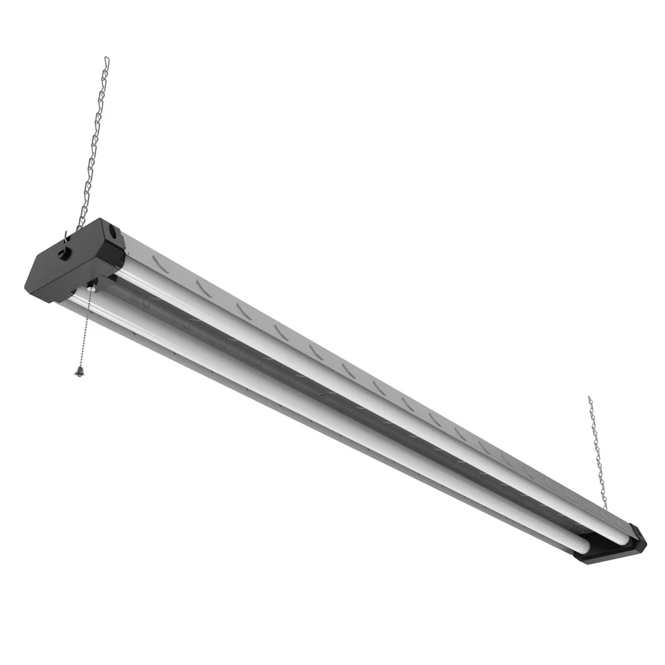 4-PACK 4' LED Shop Light Heavy Duty Linkable Fixture 5500lm Bright White Garage - Image 4 of 4