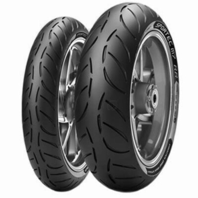 SATZ MOTORRADREIFEN METZELER SPORTEC M7 RR 190 55 R 17 75 W 120 70 R 17 58 W