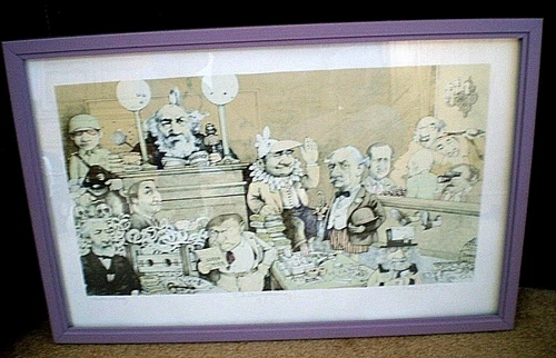 Charles Bragg SANITY HEARING Signed, Printer's Proof, RARE!