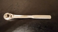 Vintage Craftsman -V- 44975 1/2" Drive Ratchet Wrench Made in USA, Oil Port