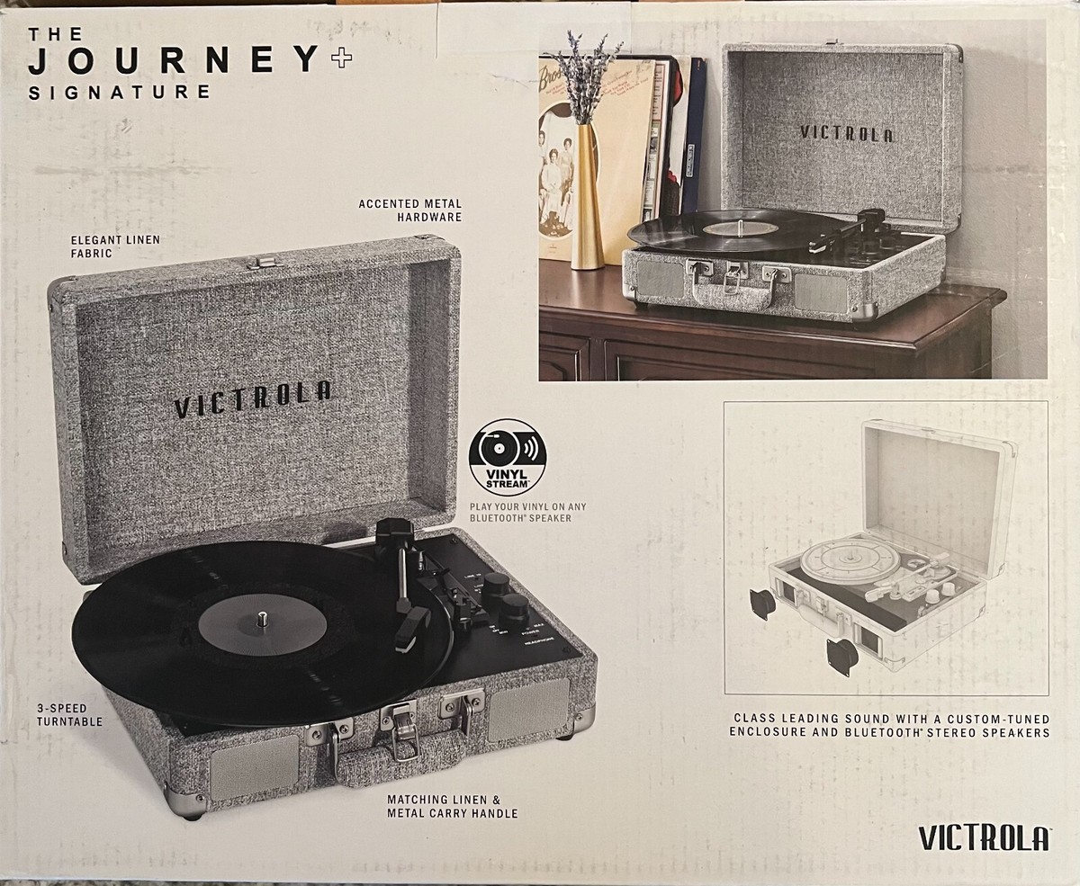 Victrola The Journey+ Signature Record Player Bluetooth Stream VSC