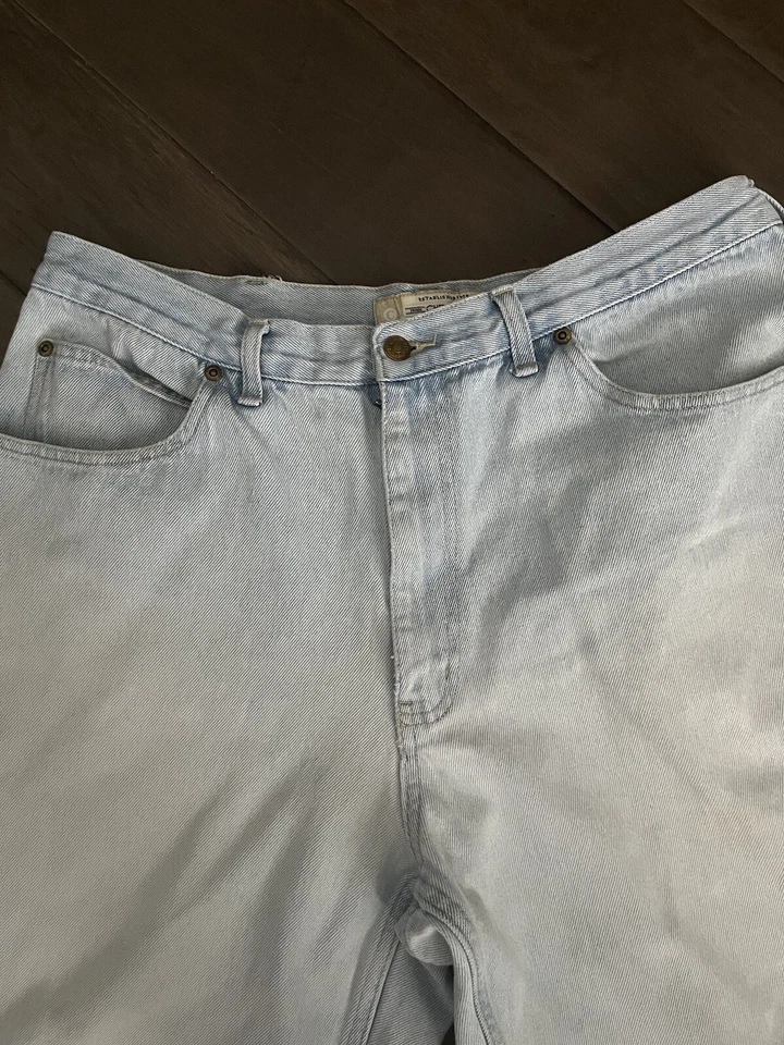 Pantalones Cortos de Jean Cherokee Vintage Para Hombre Talla 36 Azul Denim Claro Foto 2 de 4