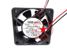 NMB-MAT 6020 6CM 2408NL-05W-B30 24V 0.07A 2-wire inverter cooling fan
