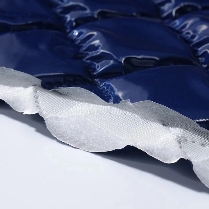 1M Nass Aussehen Kunstleder Gepolstert Stoff PU Gesteppt Tuch Puffer Mäntel Näh - Bild 4 von 4