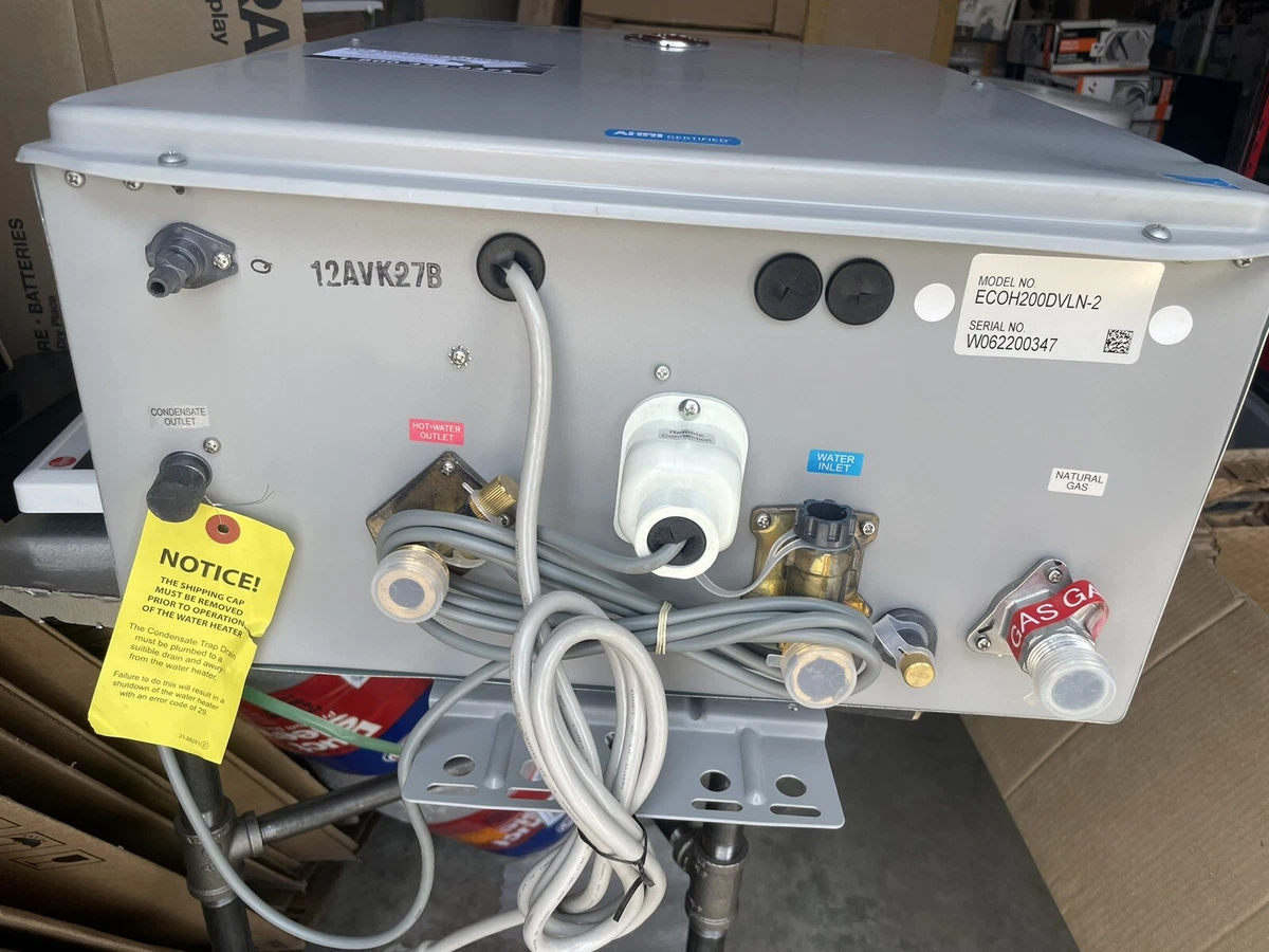 Rheem Performance Platinum 9.5 GPM Natural Gas High Efficiency Indoor  Tankless | eBay