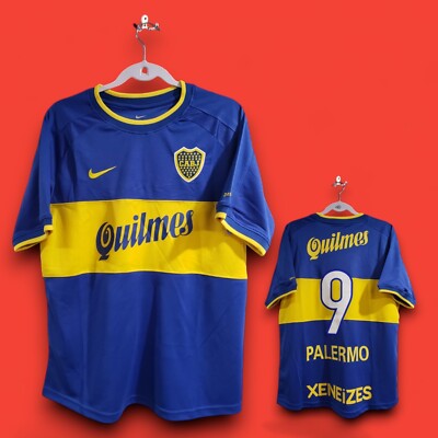 BOCA HOME 2000 Jersey Retro Blue PALERMO 2XL (USA-XL)