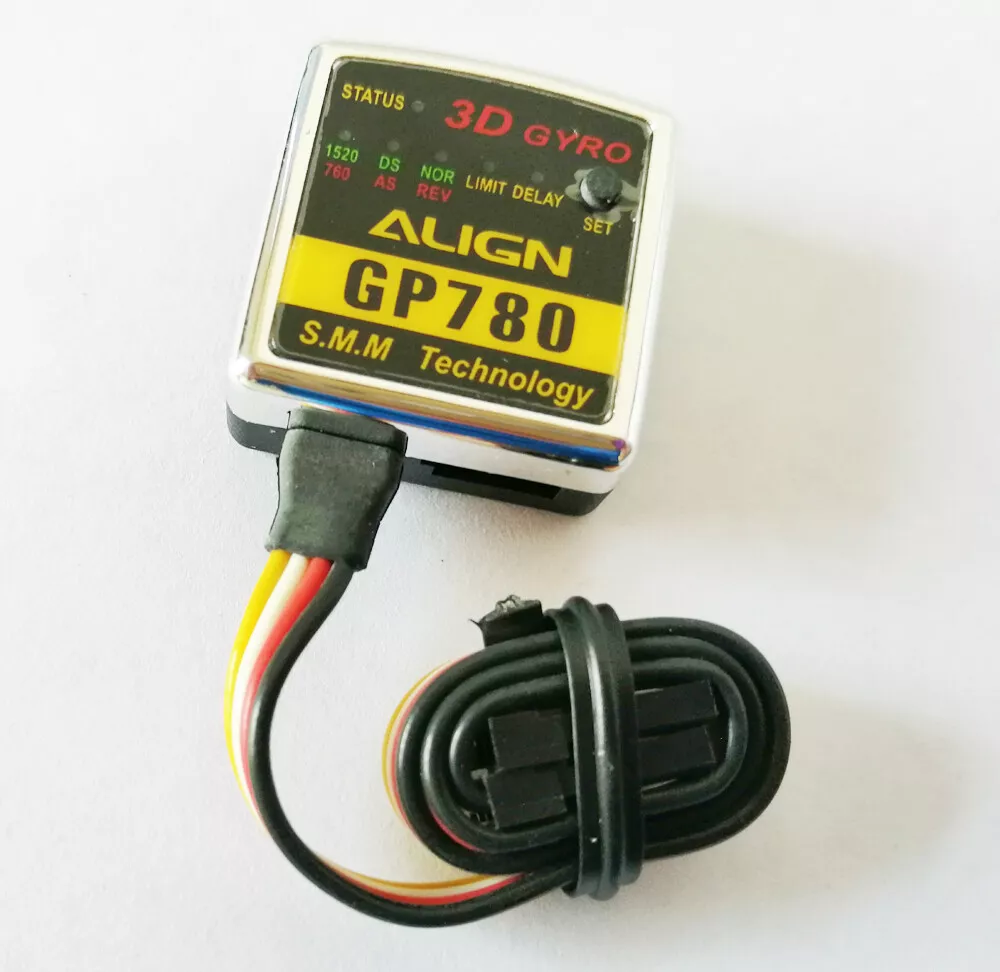 Align Gp780 3D Headlock lock Gyro for RC Helicopters Futaba Hitec