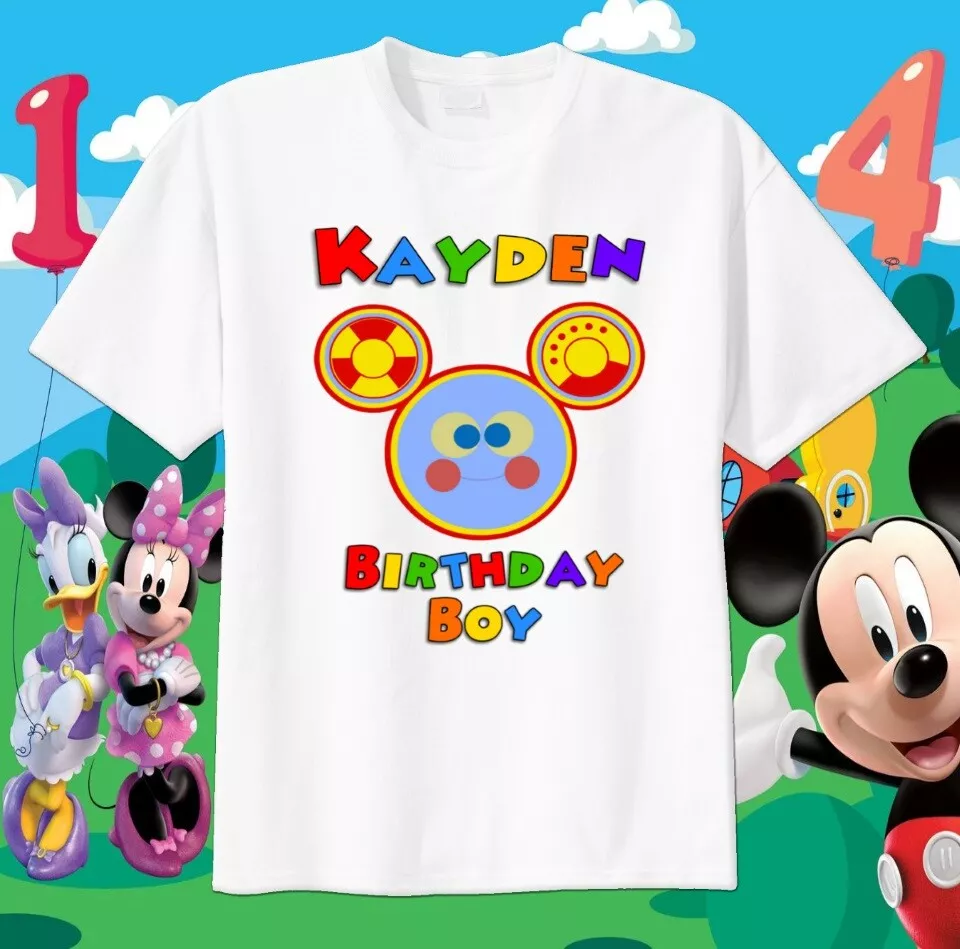 Mickey Mouse Clubhouse Birthday Shirt Mickey L