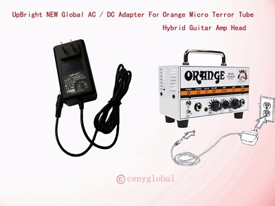 15V AC Adapter For Orange MT20 Micro Terror Tube Hybrid Guitar Amp Head Charger