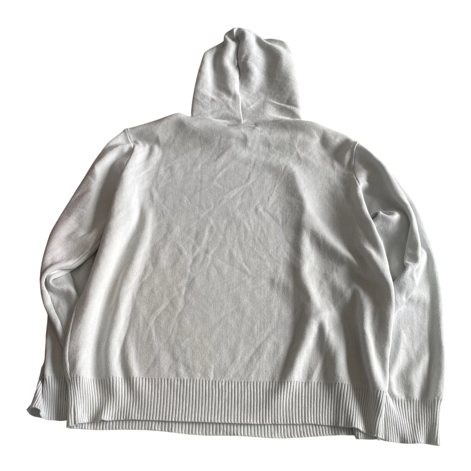 Felpa con cappuccio Moschino Milano taglia M L strass casual designer tempo libero