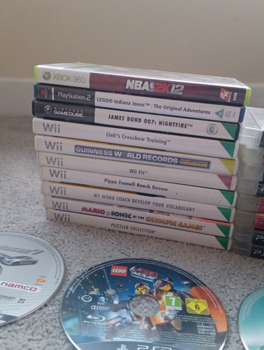 28 Console Games PlayStation Ps2 Ps3 Nintendo Wii Gamecube Xbox 360 Bundle - Picture 2 of 7