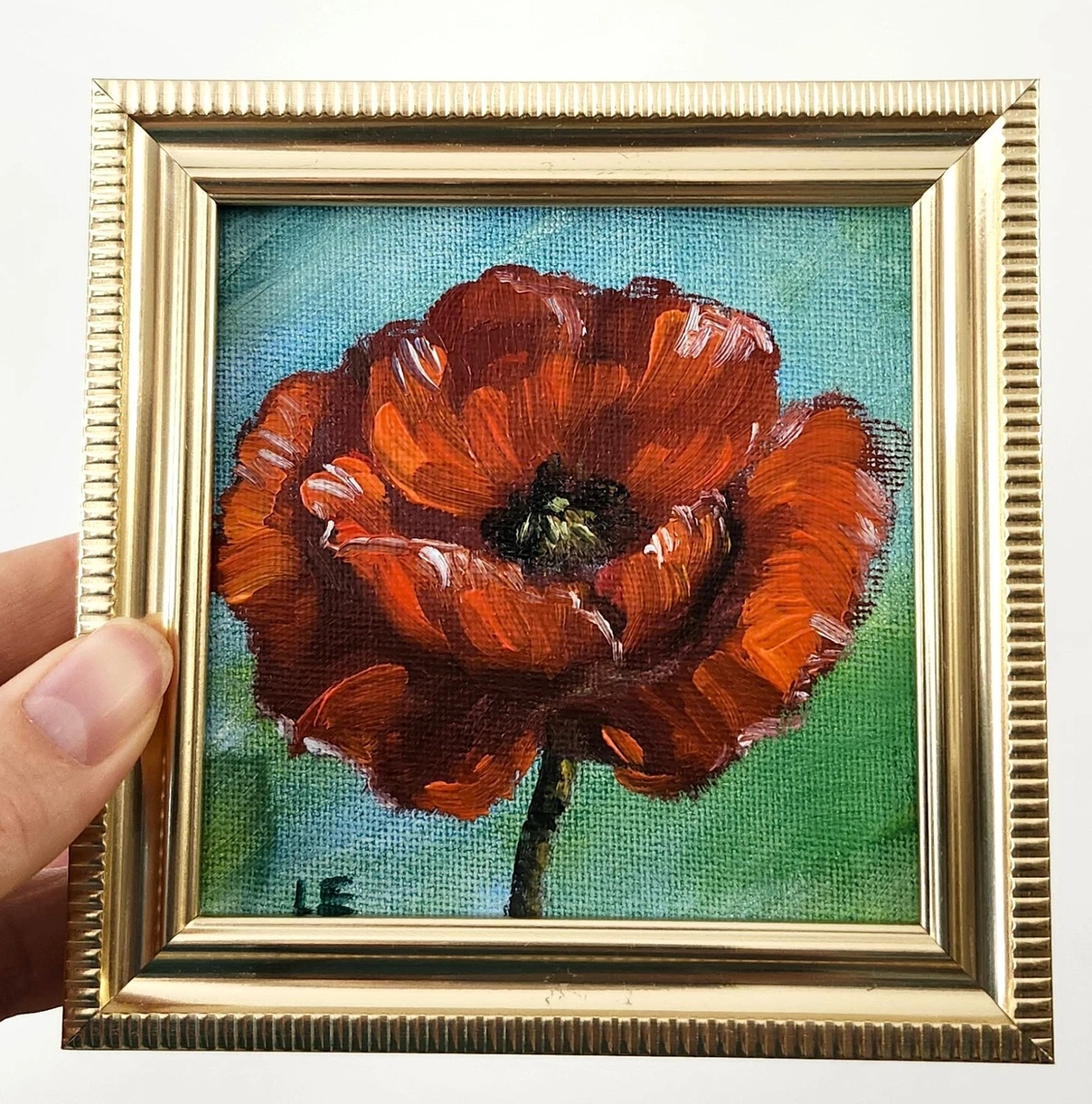 Poppy Painting for sale | eBay