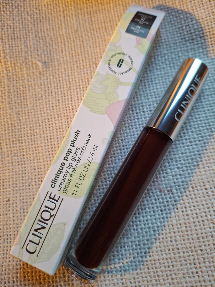 Clinique Black Honey Pop Plush Creamy Lip Gloss 3.4ml Brand New Genuine - Image 1 of 4