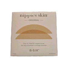 nippies skin ORIGINAL B-SIX 1-Pair Adhesive Nipple Covers for Size s/m A-C Cups