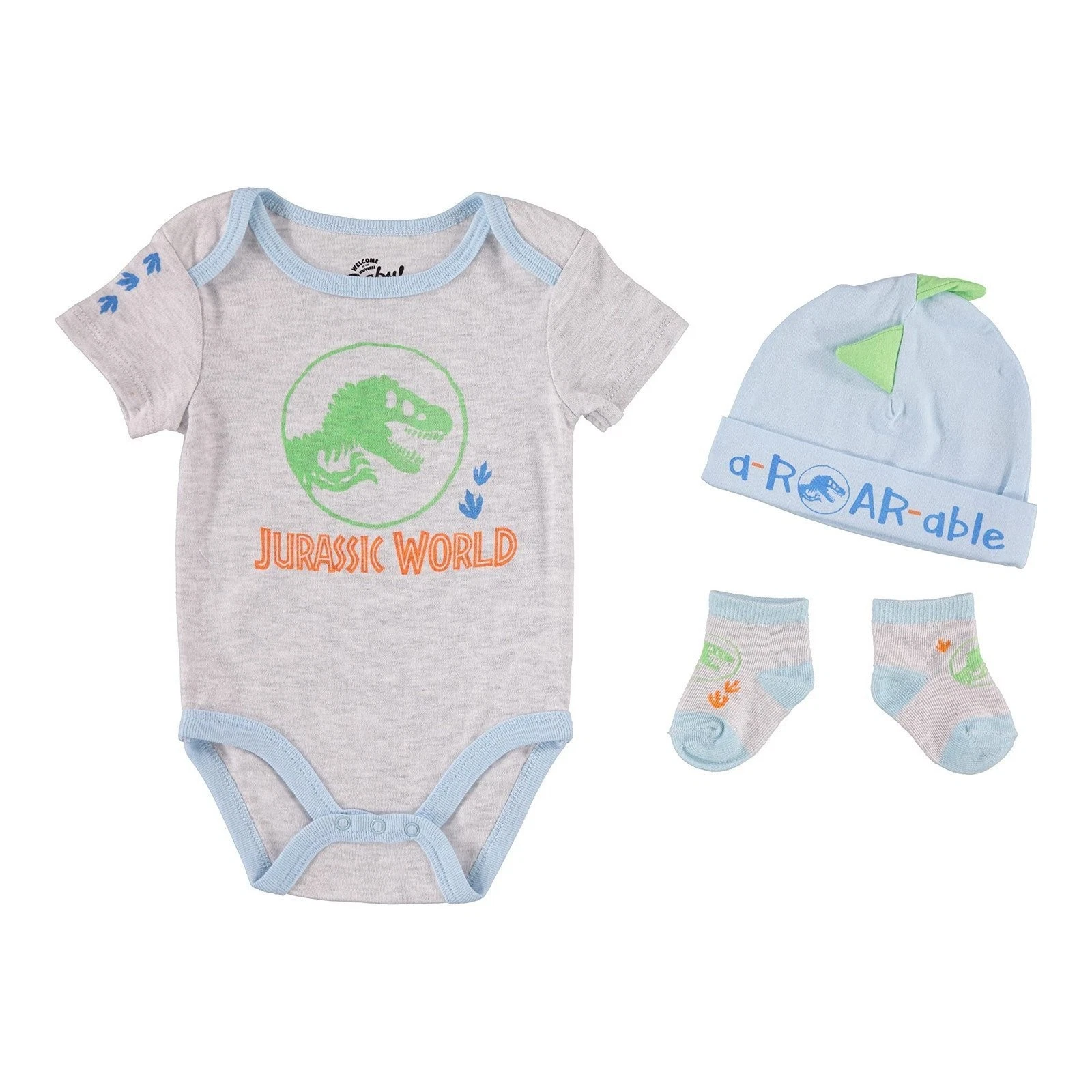 Jurassic World Welcome to the Universe Baby Baby Boys Clothes 3-Piece Set