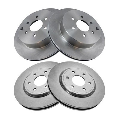4pcs Disc Brake Rotor Front Rear Nissan Pathfinder 4.0L 2005-2012 BD126336