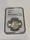 1882 CC Morgan Silver Dollar NGC MS-63