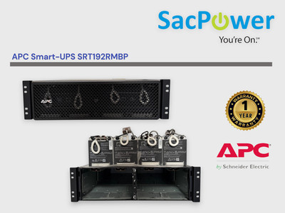 APC Smart-UPS SRT192RMBP2 192V Rackmount External Battery Pack - Refurbished