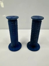 Vintage 1980’s BMX Products Mongoose Maurice BMX Racing Grips Blue USA HTF