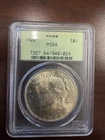 1922 Peace Silver Dollar PCGS MS64 Certified $1 US Coin