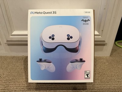 Meta Quest 3S Virtual Reality Headset 128GB With BOBO VR head strap 