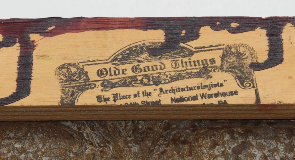 Architectural Salvage Antique Metal Framed Ceiling Tin Olde Goode Things NYC - Image 4 of 4